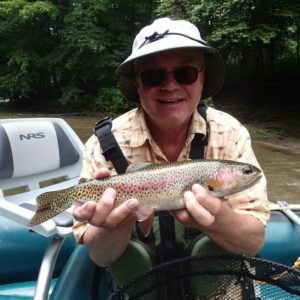 Beautiful rainbow trout, guided fly fishing - Endless River Adventures Fly Fishing